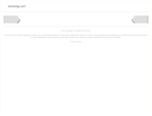 Tablet Screenshot of link.sensongs.com